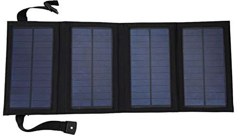 Leapiture 10 W 5V USB Pliant Panneau Solaire Chargeur Randonnée Camping Chargeur Solaire Monocristallin Batterie Solaire Portable Randonnée Camping Équipement Panneau Solaire