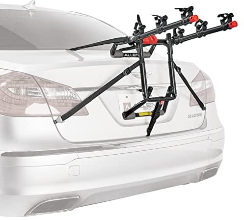 Allen Sports Deluxe + Support de Coffre pour 3 vélos, modèle QS3, Noir