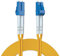 ipolex LC zu LC Glasfaser Patchkabel Single Mode, 1G/10GB OS2 Glasfaserkabel, Duplex 9/125μm Glasfaser Internet Kabel, LSZH Glasfaser Jumper für SMF SFP/SFP+ Transceiver, 100 Meter, 1-Pack.