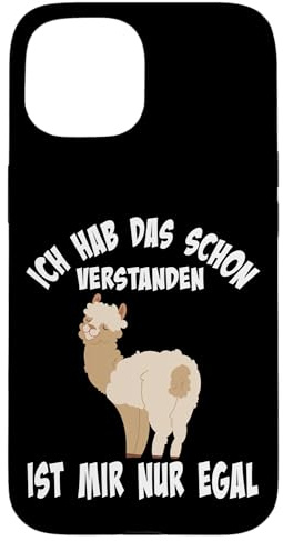 Ich hab das schon verstanden, Alpaka und Lama Hülle für iPhone 15