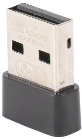 Adaptador WiFi USB TP Link, Adaptador WiFi USB 600Mbps 2.4G 5G Transceptor de Red Inalámbrica de Banda Dual Nano AC600 Adaptador WiFi USB para PC MU MIMO para para