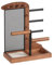 GOOPEEG Porte Bijoux Présentoir à Bijoux Support De Rangement De Bijoux, Support De Rangement De Bijoux Avec Filet De Rangement De Boucles D'oreilles À 3 Niveaux Rangement Bijoux