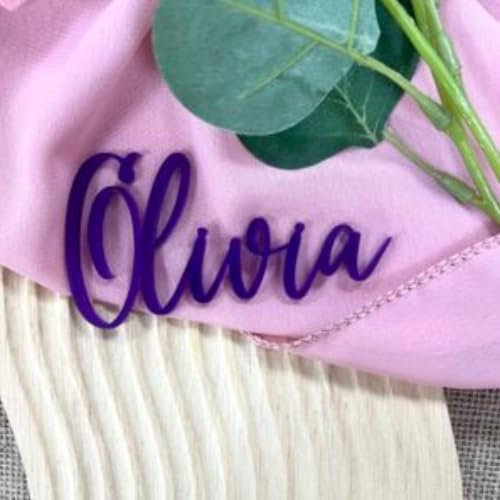 Personalised Name Charm Cake Topper Multicoloured Acrylic Happy Birthday Wedding Anniversary Cake Topper Custom Acrylic Letters Cake Decoration Cake Charms Name Plate in font 12