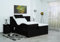 Boxspringbett Lapi 240x220, VS-Schwarz, 7-Zohnen Taschenfederkernmatratze, Ergoflex - Inklusive Aufbau - Deutscher Hersteller