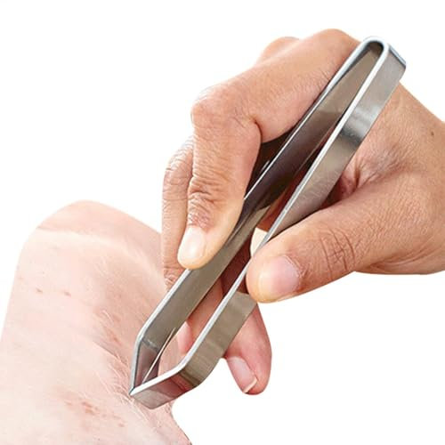 Fish Bone Tongs -Fish Bone Remover with Thickening Steel | Safe Remover Tool | Fishbone Tool Fishbone Cleaner Flat Oblique Mouth Design | Fishbone Fishbone for Removing Bones & Scales