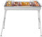 Parrilla de carbón para camping, parrilla portátil al aire libre, barbacoa de carbón plegable para jardín, 70 x 31 x 71 cm