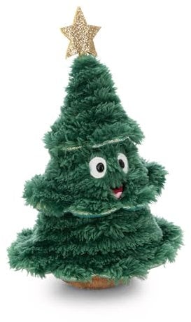 Plüschfigur Tannenbaum 15cm - grün - Weiches NICI Plüschbaum – Flauschige Stofffigur zum Kuscheln & Spielen – tolle Geschenkidee für Kinder & Erwachsene | 62408