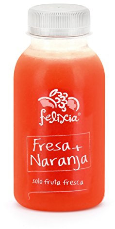 Zumo Naranja Mandarina y Fresa 250ml.