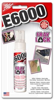 E6000 Fray Lock Seals Raw Edges and Locks Knots for Quilting, Embroidery, Sewing and Cross-Stitching Ripped Jeans 59.1ml