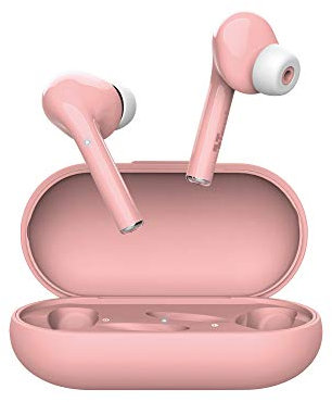 Trust Mobile Nika Touch Cuffie Bluetooth In-Ear Auricolari Senza Fili (Microfono Integrato, 16 Ore di Tempo di Utilizzo) Rosa