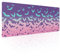Kawani Pink Cute Bats Gaming Mouse Pad XL Pastel Purple Witchcraft Extended Big Large Desk Mat Non-Slip Rubber Base Stitched Edge Long Keyboard Mousepad for PC Computer Laptop,31.5×11.8 in