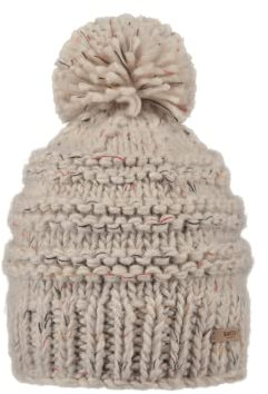 Barts Jasmin Wintermütze Bommelmütze (one Size, beige)