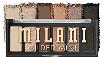 Milani Gilded Mini Eyeshadow Palette with 6 Matte & Shimmer Hues - Call Me Old-Fashioned