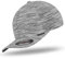 Flexfit Original Basecap Baseball Cap Stripes Melange Black Heathergrey -S/M