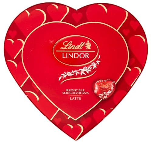 Lindt Scatola Cioccolatini Cuori Al Latte, 178g
