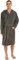 Tommy Hilfiger Herren Bademantel Frottee, Grün (Magnet), XS