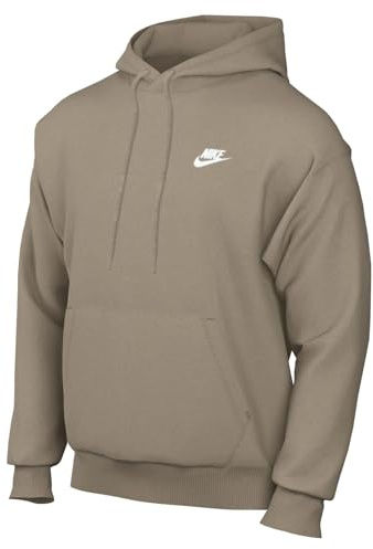 Nike Herren Club Kapuzenpullover, Khaki/Khaki/White, L