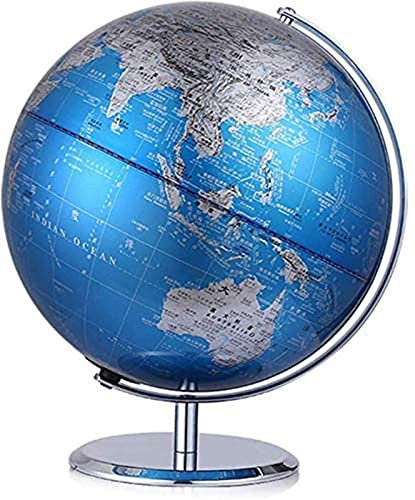 Weltkugel für Kinder, 9-Zoll-Globus mit 360°-Drehung und Ständer, geografischer Globus für Erwachsene, pädagogisches Geschenk, Spielzeug, perfekte Dekoration für das Heimbüro