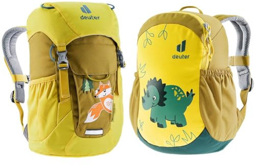 deuter Waldfuchs 10 Kindergartenrucksack, Turmeric-corn & Pico Kinderrucksack (5 L)