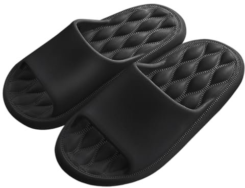 ACEMDE Cozyslides Original Hausschuhe Herren Damen EU 39-48 Unisex rutschfestes Hausschuhe Eva Super weiche rutschfeste Badeschuhe Sommer Pantoletten Badeschlappen offener Zehenbereich