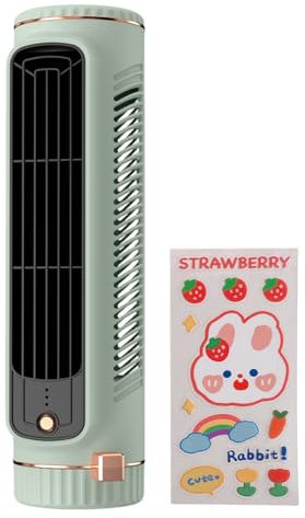 WMFASBAG Ventilador de torre con carga USB, aire acondicionado portátil, ventilador vertical eléctrico, ventilador de verano sin aspas para oficina en casa