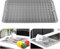 KitchenRaku Abtropfmatte 40x60cm, Abtropfmatte Geschirr, Abtropfmatte aus Silikon,hitzebeständiges rutschfestes Abtropfmatte Spüle,Spülmatte Abtropfunterlage,Tischset