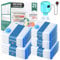 Vacuum Storage Bags with Electric Pump 25Pack(5 Jumbo/5 Large/5 Medium/5 Small/5 Roll Up Bags) Vacuum Seal Bags For Clothing Travel Packing,Blanket,Duvets,Pillows,Comforters