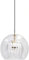 Lampe suspendue en verre soufflé classique nordique, îlot de cuisine, abat-jour transparent à double nervure, mini éclairage suspendu E27, lampe suspendue au plafond moderne et industrielle, lustre