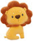 Alasum 1 Stück Plüschpuppenkissen Plüschtier Plüschkissen Kinderplüschspielzeug Cute Pillow niedliche Puppe dekoratives Dekokissen kurzer Plüsch Brown