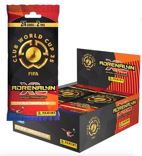 HEART FOR CARDS FIFA Clu World Cu 2025 TC Fat Pack Dilay 10 iece Paii Adrealy XL Tradig Card pour Clu World Cu Heartforcard