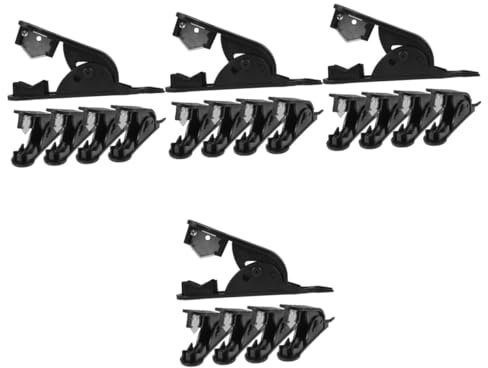 NUOBESTY 4 Ensembles Ciseaux À Tuyaux Coupe-tuyau À Cliquet Outil Coupe-tuyau Coupeur Coupe-pipe Tuyau D'arrosage Tubes Outils De Plomberie Outils De Plombiers Cure-pipes Noir 5 Pièces * 4