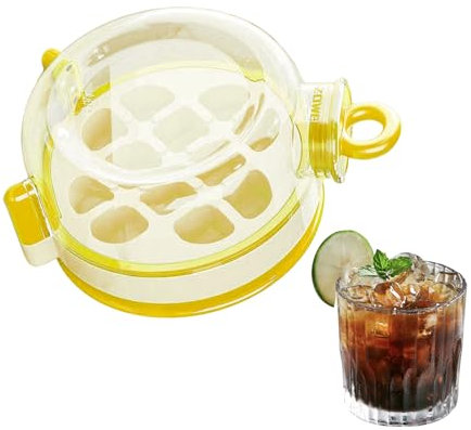 Ice Block Tray Water Bottle - Ice Block Making Bottle | Easy Release Freezing Mold, Kitchen Gadget for Whiskey Cocktail Coffee Milk Chilled Beverages