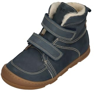 KOEL Barefoot Kinderschuhe - Kasi Wool extra weit - Jeans, Größe:28 EU