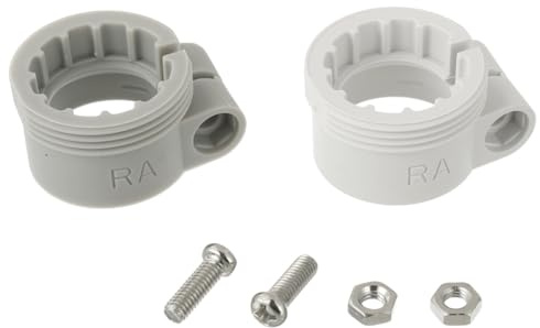 HUAREW Thermostat Adapter Set für Heizungsventile RA, RAV, RAVL, RA auf M30 x 1,5-2er-Set aus Kunststoff