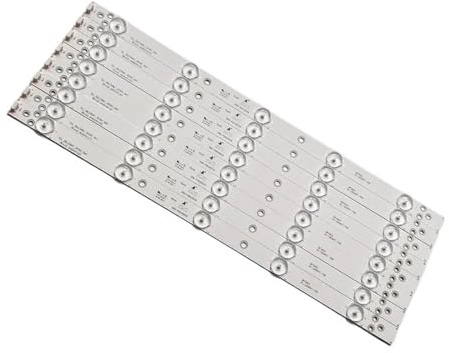 PFCFPNMTGV Kit de 8 tiras LED compatibles con televisores 39 pulgadas DP39D14T y TOSHIBA 39L2306C 39L2309C Tira de luz para TV