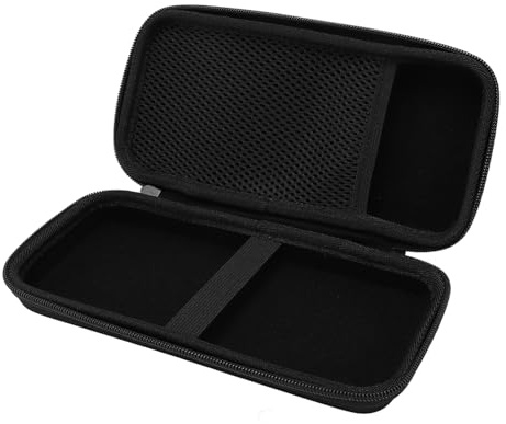 Fafeims Farbgrafik-Taschenrechner-Tragebox für TI 84 Plus CE, Schutzhülle mit Praktischer Tragbarkeit, Schwarzes Nylon-Eva