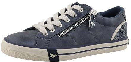 MUSTANG Damen Low-Top Sneaker, Frauen Halbschuhe