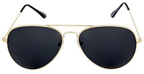 KISS AIR FORCE - sonnenbrille, hd+ - GOLD, Polarisierte Linse