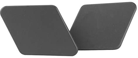 e90 sra schwarz + Scheinwerferwaschdüse 1 Paar Frontstoßstangen-grundierte Abdeckkappe für 3er E90 2005-2009