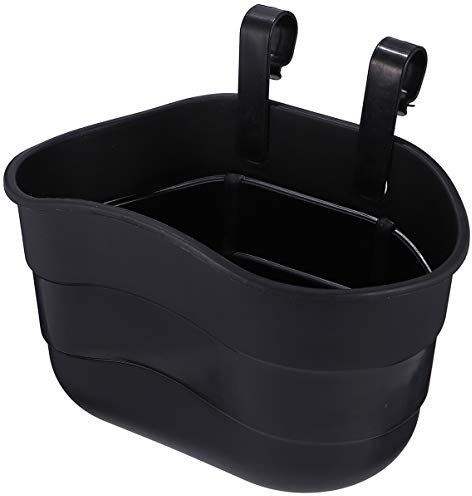 Fahrradkorb Kinder Roller Fahrrad Hängen Tasche Gepäckträger für Kinder Klein Schwarz Korb