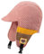 Herren Winter Fliegermütze Winter Thermal Bomber Hut Frauen Männer Winddicht Outdoor Ski Ski Caps Earflap Cap Männlich Warm Russia Hat-Pink