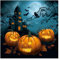 Procos 94306 - Servietten Halloween, 20 Stück, FSC® Mix, 33 x 33 cm, 2-lagig, Tischdekoration, Papierservietten