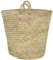 Bohome Living - Panier de Rangement en Osier, Panier à Linge en Paille, Panier à jouets, Fait Main (S 40cm)
