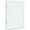 Decorspace - Marco expositor para fotos y documentos de pared con placa de crílex y soporte de MDF (50 x 70 cm) transparente