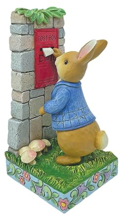Enesco Beatrix Potter By Jim Shore Peter & Postbox Figurine