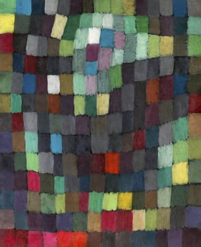 Dot Graph Notebook: 7.5 x 9.25 | Paul Klee's Cover Art Notebook | Highschool, College, Work and Personal Notebook | Paperback Dot Graph