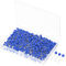 PATIKIL Push Pins, 500 Pack Plastic Round Head Map Tacks Thumb Steel Point for World Maps Cork Boards, Dark Blue