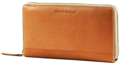 bruno banani Geldbörse Echt Leder cognac Herren - 021702