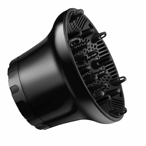 Universal Haar Diffusor Haartrockner Diffusor Aufsatz Haartrockner Aufsatz für lockiges und natürlich welliges Haar Einheitsgröße passt am meisten Diffusor Einstellbar von 1,4 Zoll bis 3,1 Zoll