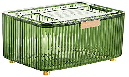 Boite de Stockage pour Routeur WiFi, Boite Rangement Routeur Internet, Boîte de Rangement pour Câble, Etagere pour Decodeur TV, Multicouche Étagere Murale Rangement Dec(Size:31.5×21.5×14 cm,Color:C)